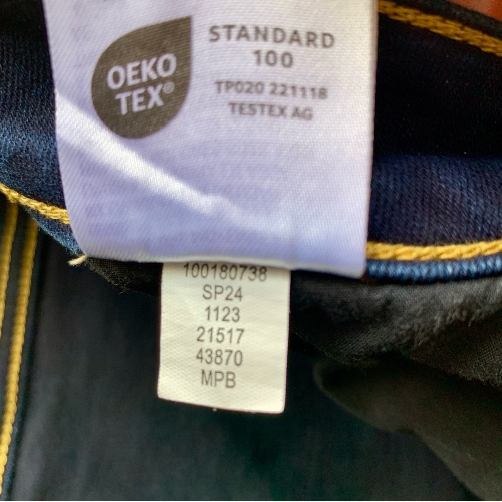 I.N.C. International Concepts Skinny Jeans Midrise | Dark Indigo | 14W | INC - Picture 11 of 12